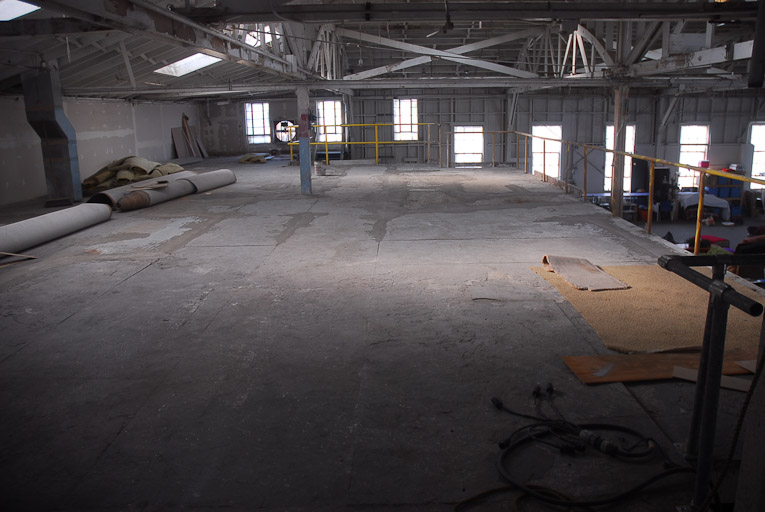 PREPARING THE MEZZANINE FOR RESTORATION