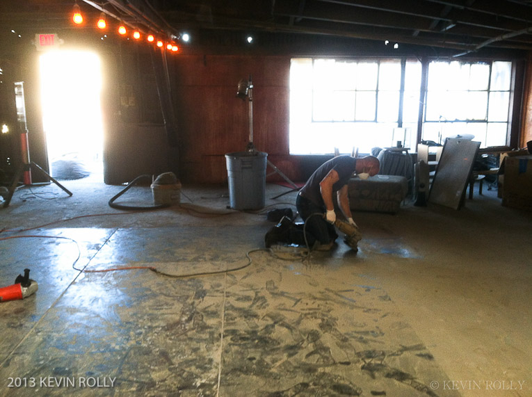 RESTORING THE MEZZANINE FLOOR